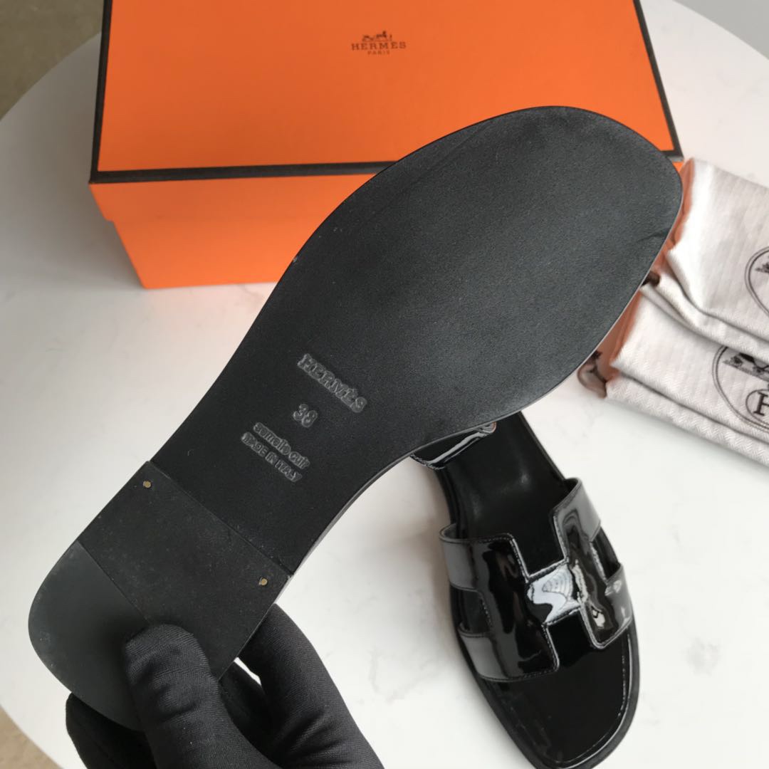 에르메스 올수공 오란 슬리퍼 샌들 페이던트 10